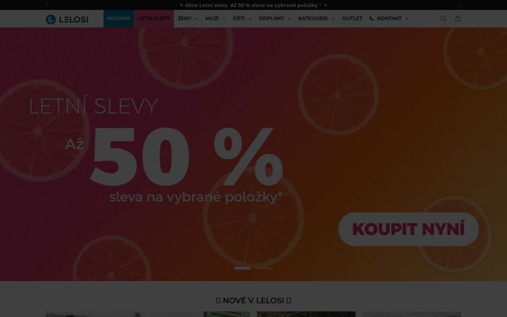 Screenshot of lelosi.cz