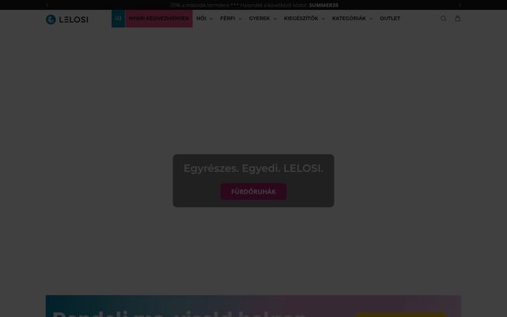 Screenshot of lelosi.hu