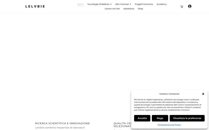 Screenshot of lelvbie.com