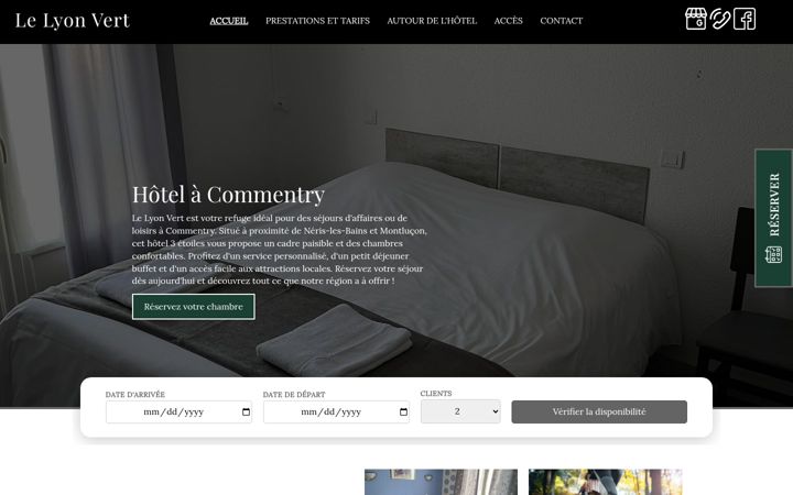 Screenshot of lelyonvert.fr