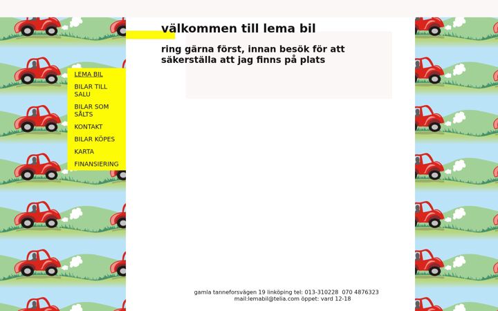 Screenshot of lemabil.se