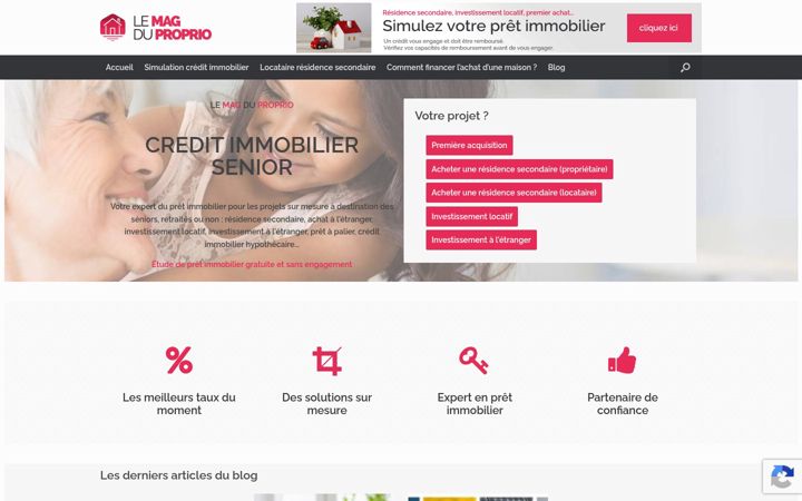 Screenshot of lemagduproprio.fr