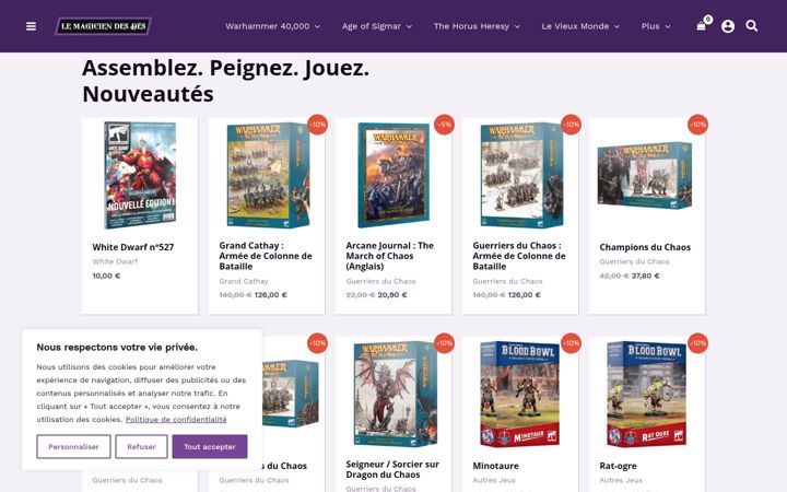Screenshot of lemagiciendesdes.fr