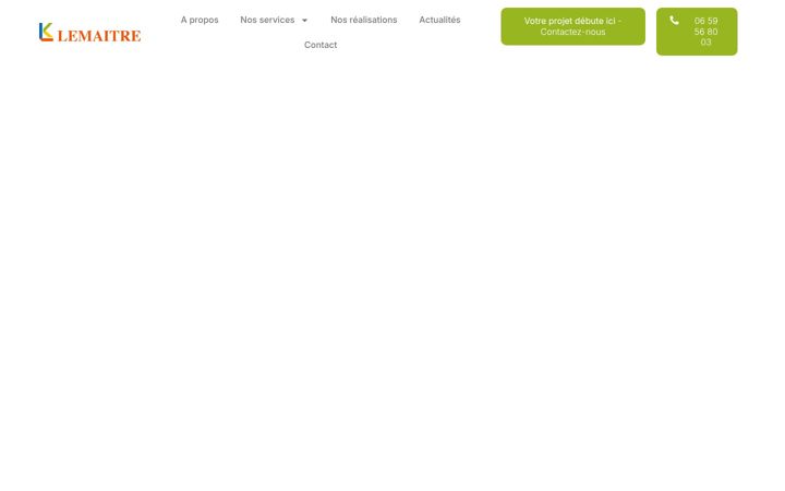 Screenshot of lemaitre-batiment.com