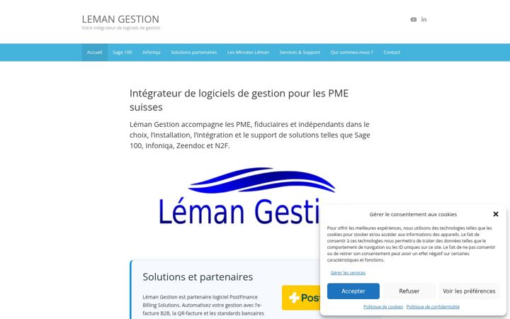 Screenshot of leman-gestion.ch