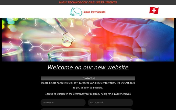 Screenshot of leman-instruments.com