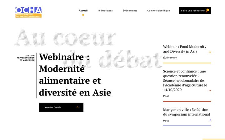 Screenshot of lemangeur-ocha.com