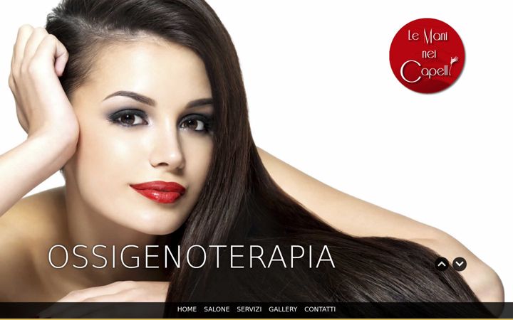 Screenshot of lemanineicapelli.com