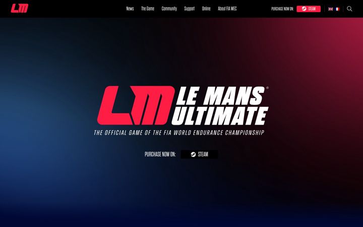 Captura de pantalla de lemansultimate.com