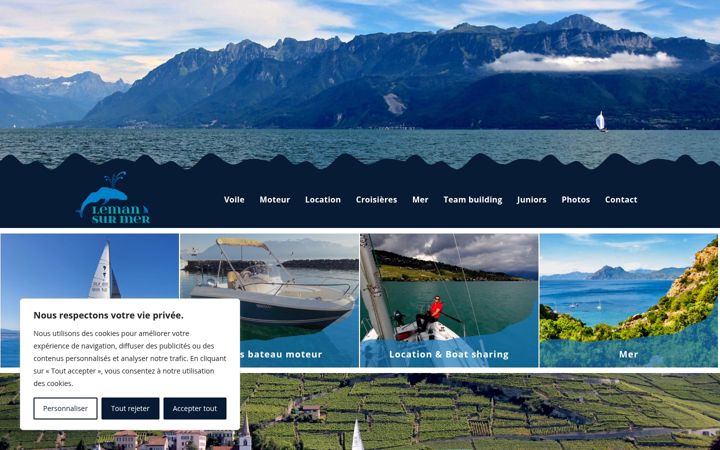 Screenshot of lemansurmer.ch