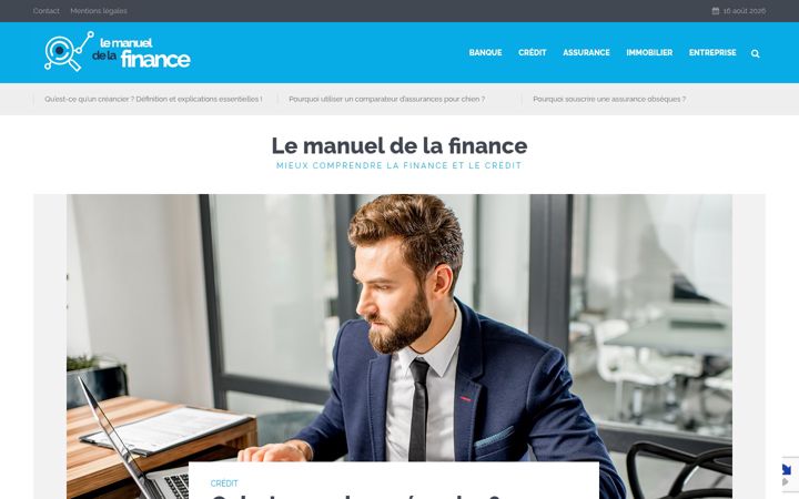 Screenshot of lemanueldelafinance.fr