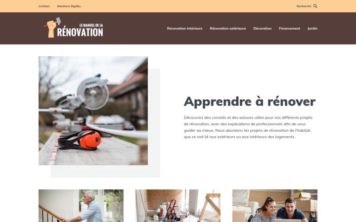 Screenshot of lemanueldelarenovation.com