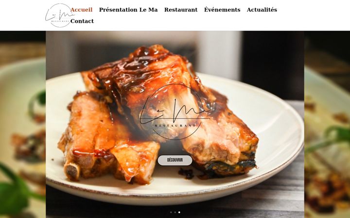 Screenshot of lemarestaurant17.fr