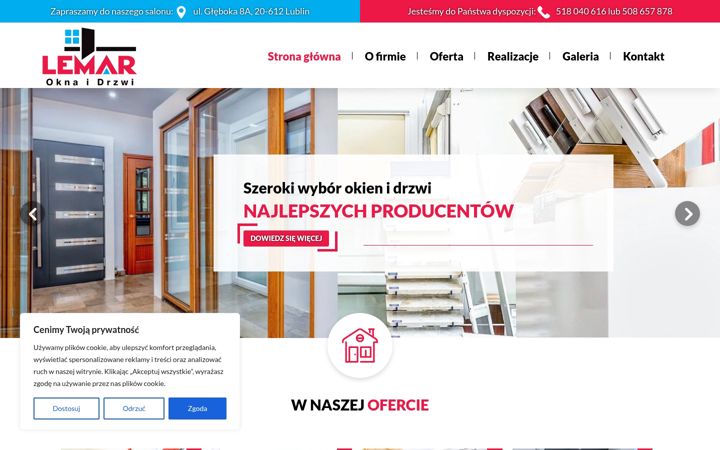 Screenshot of lemarokna.pl