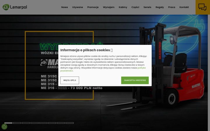 Screenshot of lemarpol.com.pl