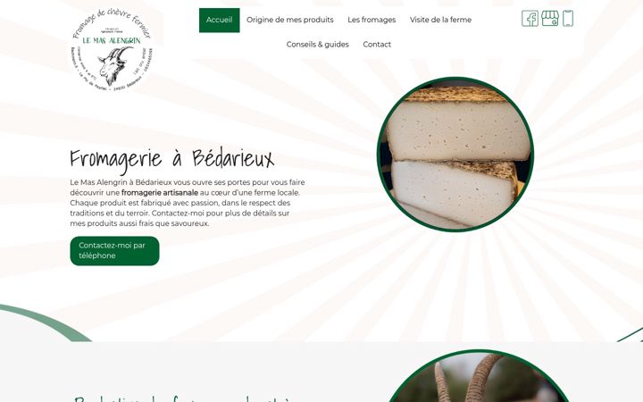 Screenshot of lemas-alengrin.fr