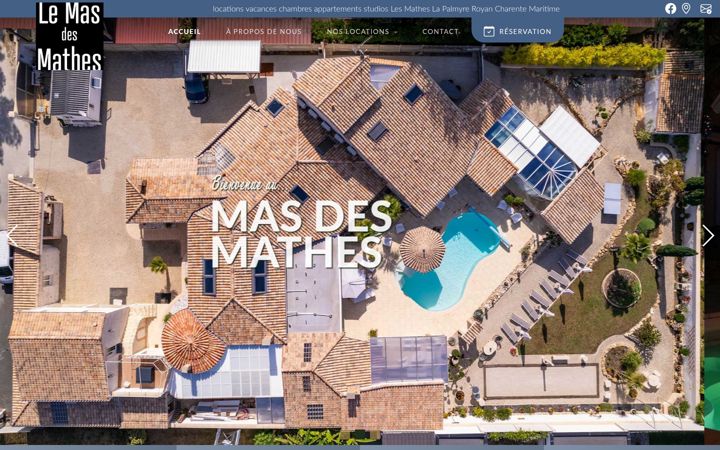 Screenshot of lemasdesmathes.fr