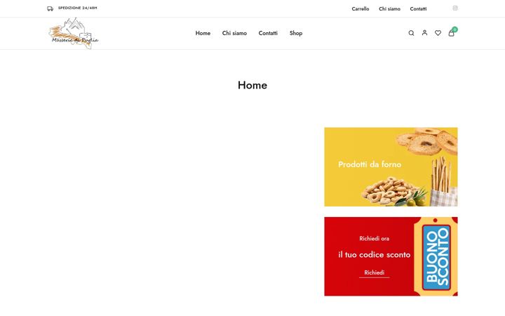 Screenshot of lemasseriedipuglia.it