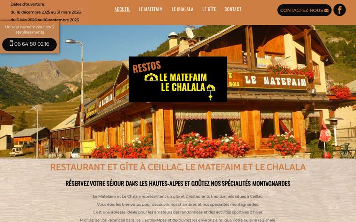 Screenshot of lematefaim.com