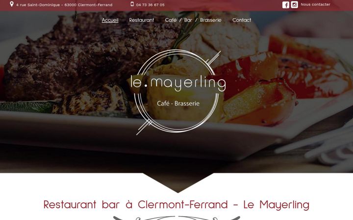 Screenshot of lemayerling.fr