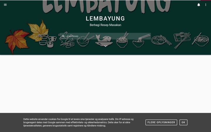 Screenshot of lembayung.eu.org