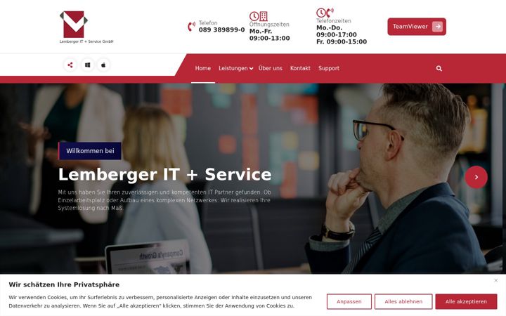 Screenshot of lemberger.de