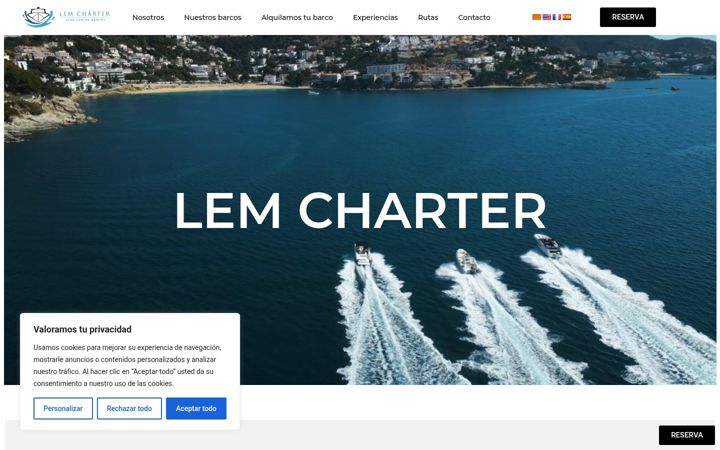 Screenshot of lemcharter.com