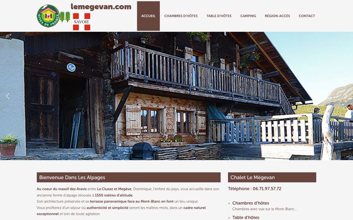 Screenshot of lemegevan.com