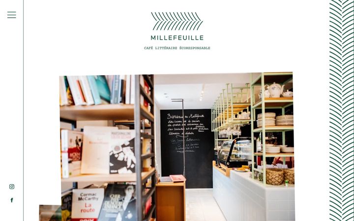 Screenshot of lemillefeuille.be