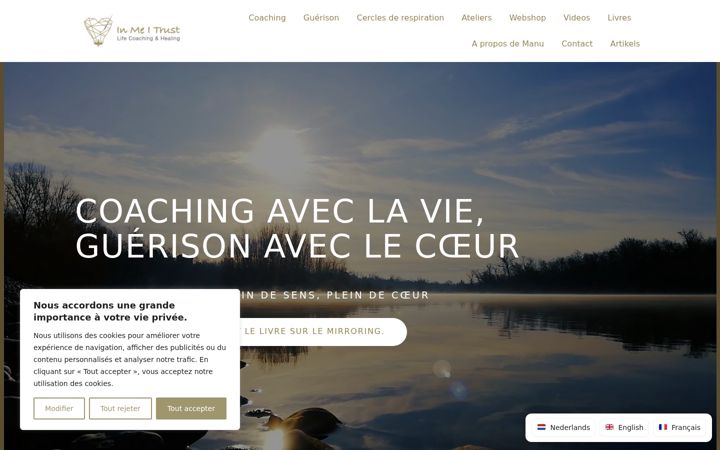 Screenshot of lemiroirologiste.com