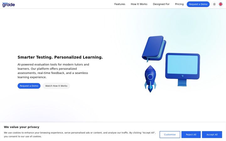 Screenshot of lemmegrade.com