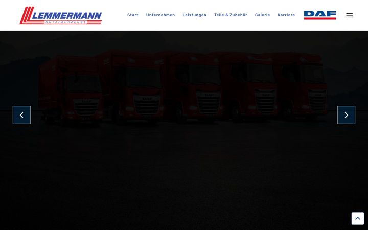 Screenshot of lemmermann-nutzfahrzeuge.de