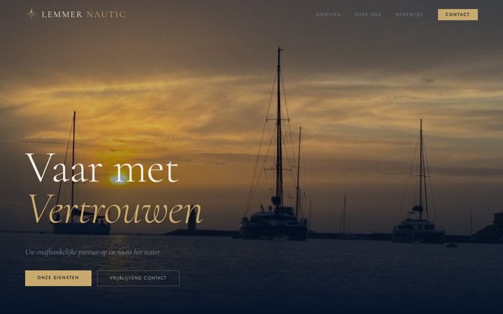 Screenshot of lemmernautic.nl