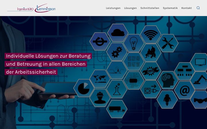 Screenshot of lemmingson.de