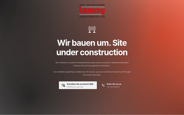 Screenshot of lemmy-parts.de