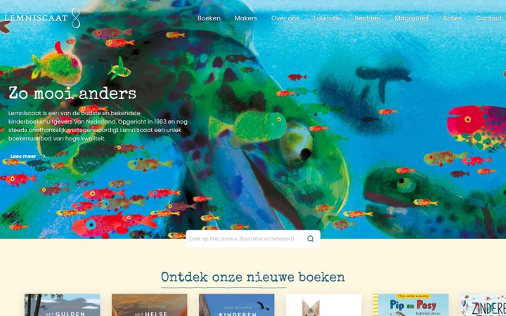 Screenshot of lemniscaat.nl