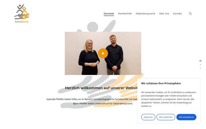 Screenshot of lemodema.de
