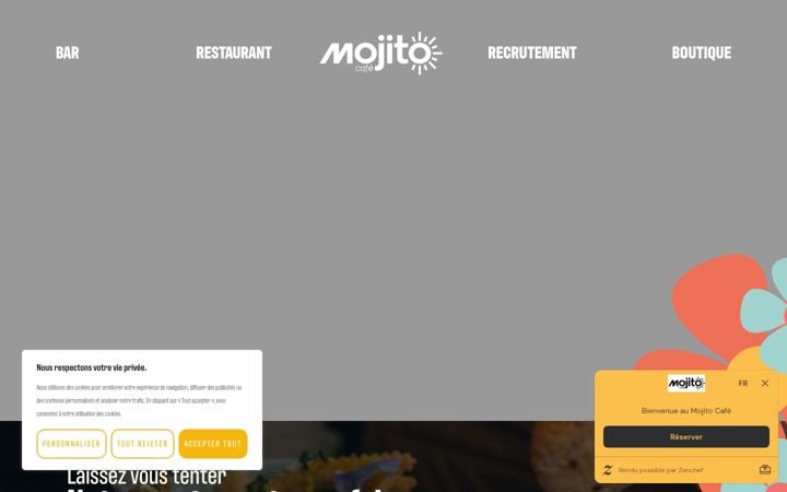 Screenshot of lemojitocafe.fr