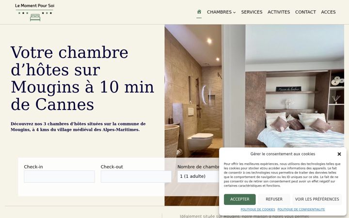 Screenshot of lemomentpoursoi.com