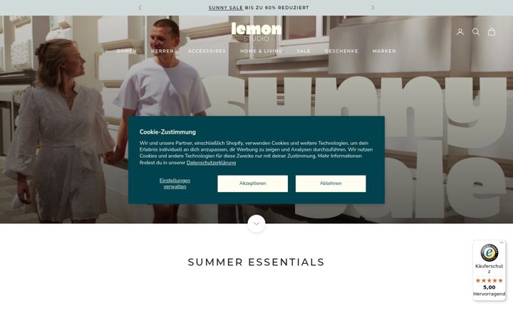 Screenshot of lemon-studio.de