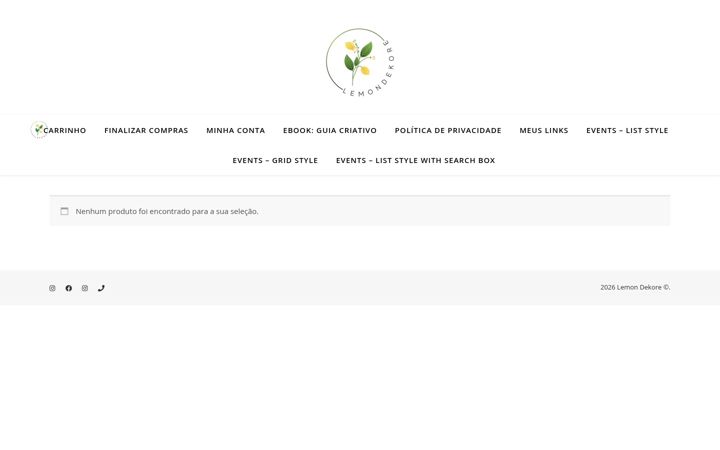 Screenshot of lemondekore.com.br