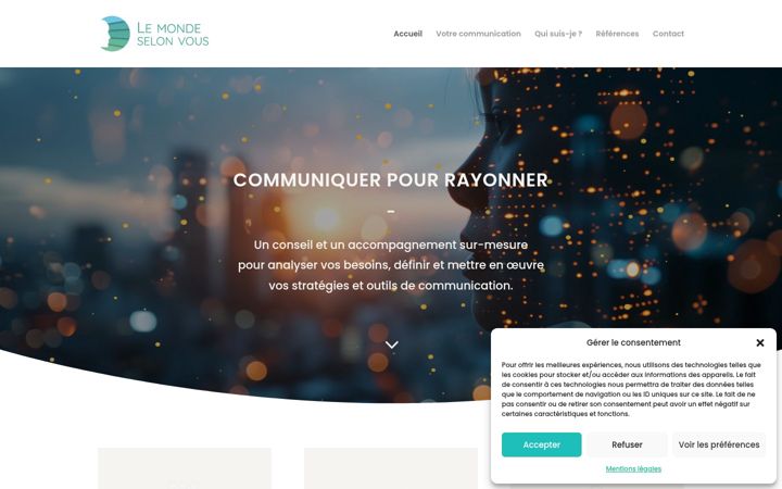 Screenshot of lemondeselonvous.com