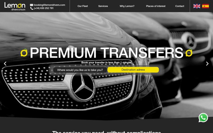 Screenshot of lemondrivers.com