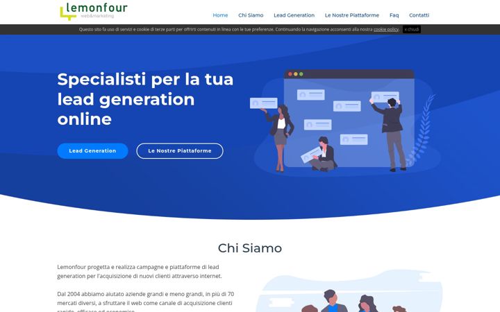 Screenshot of lemonfour.it