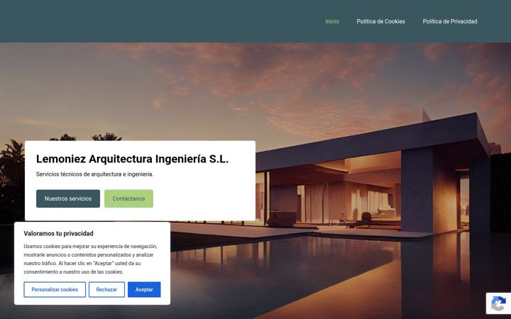 Screenshot of lemoniez.es