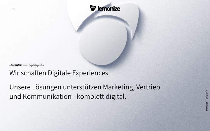 Screenshot of lemonize.de