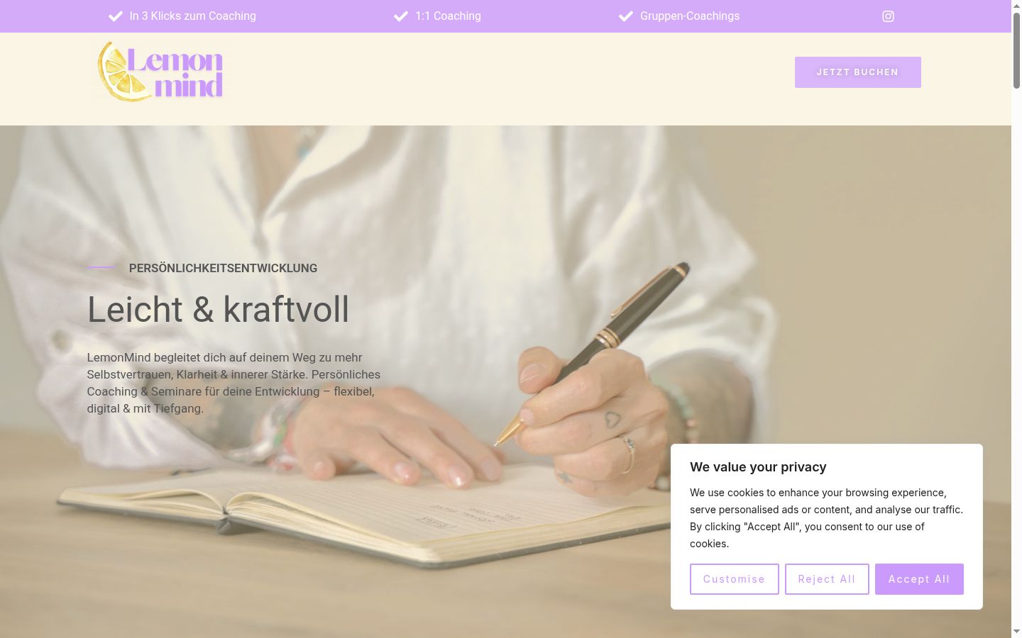 Ekraanipilt nõusolekubännerist, mida näidati enne mis tahes suhtlust