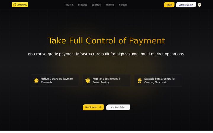 Ekrano kopija lemonpayment.com