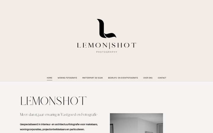 Screenshot of lemonshot.nl