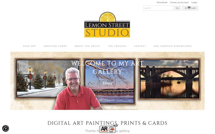 Screenshot of lemonststudio.com